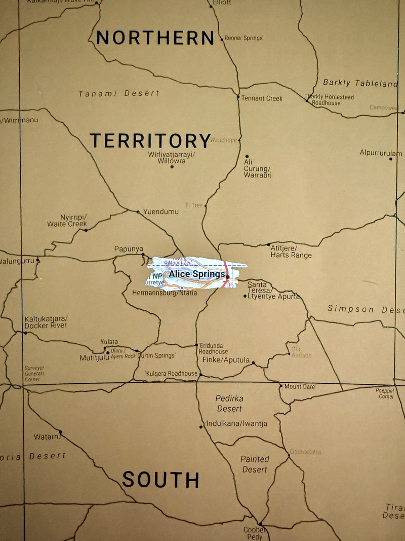 Hema's Australia Scratch Map