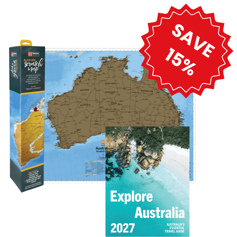 Explore Australia Scratch Bundle - 04. Bundles & Packs - Hema Maps