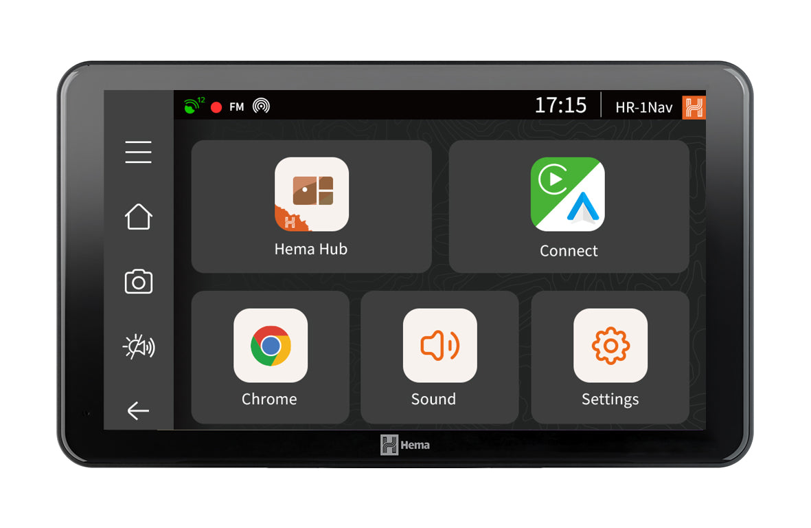 HR-1 NAV Smart Navigator with Dual Channel Dash Cams