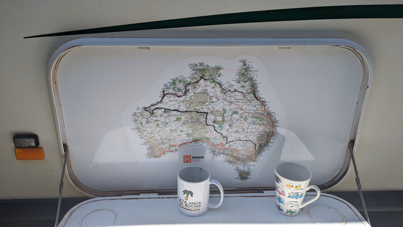 Map of Australia Sticker - Medium