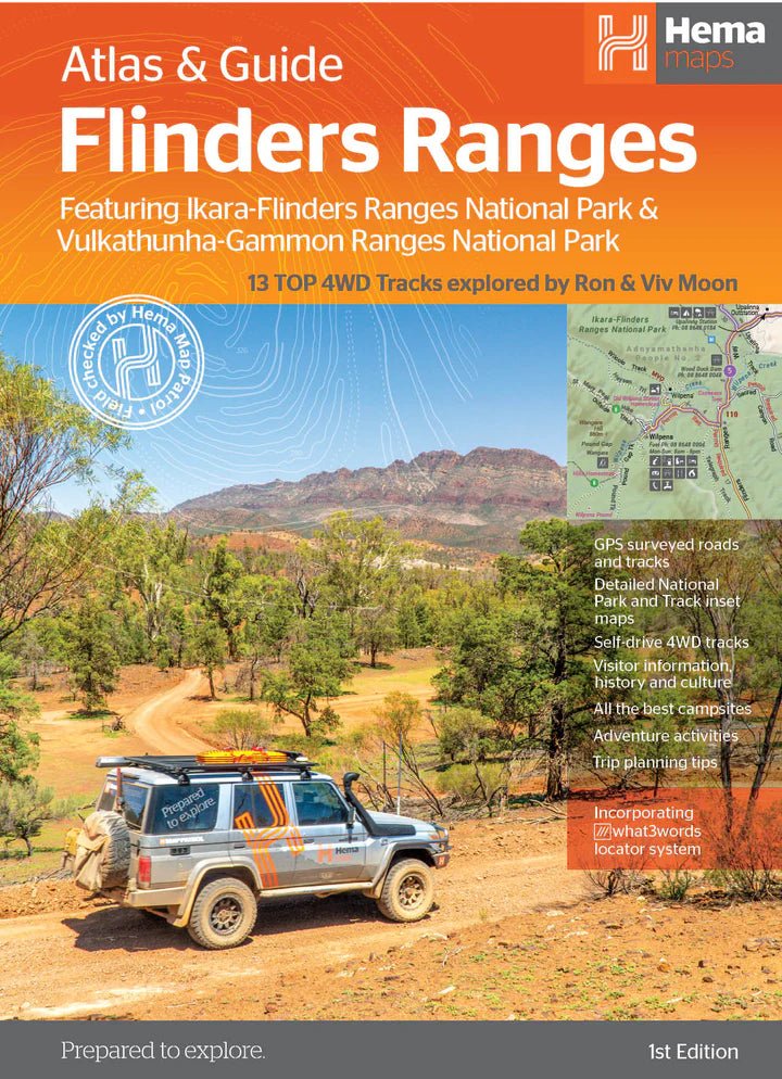 Flinders Ranges Touristing Flinders Ranges Adventure Pack – Hema Maps