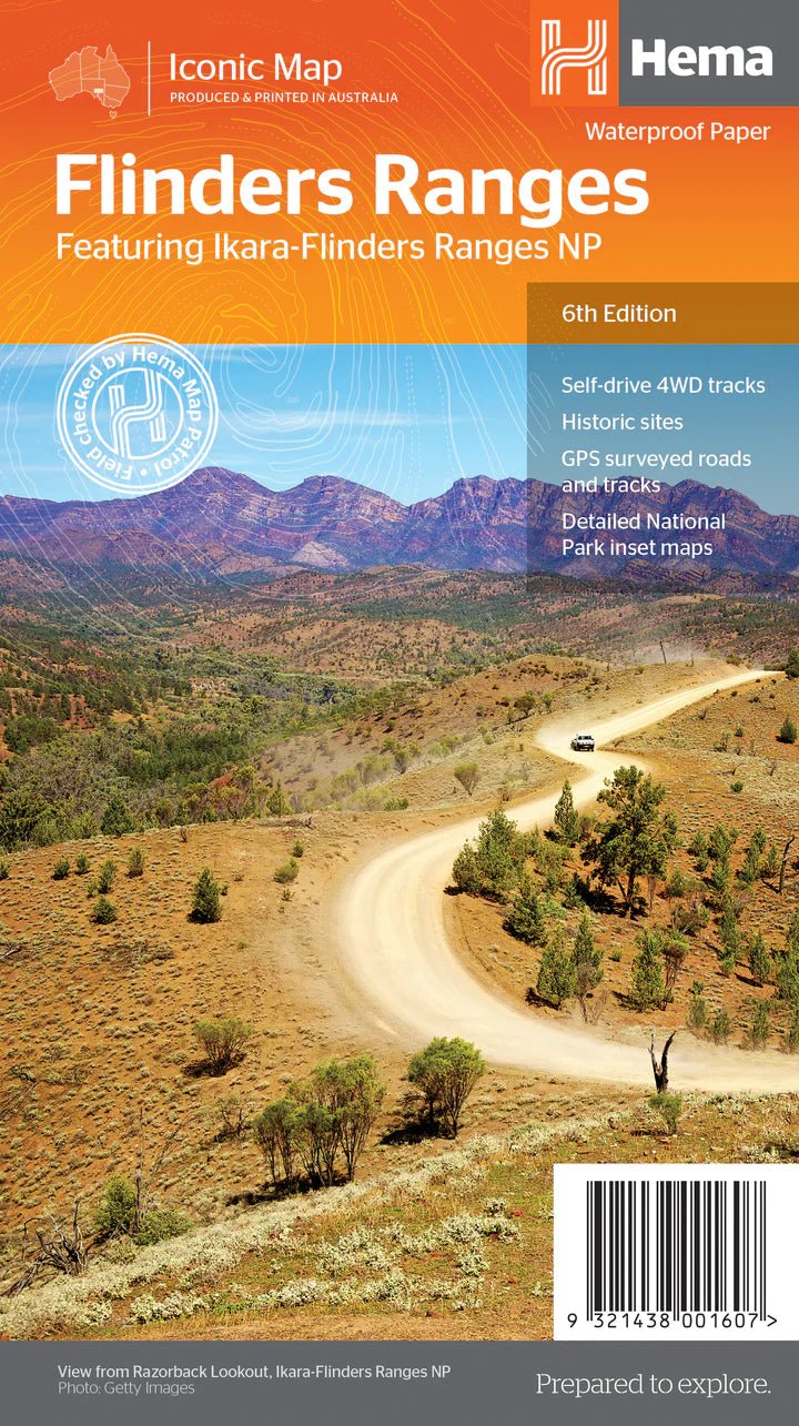 Flinders Ranges Atlas and Map