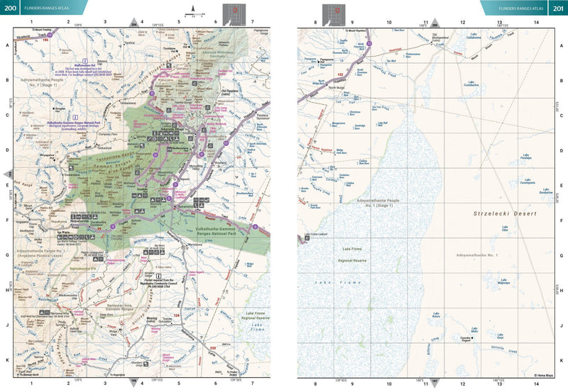 Flinders Ranges Atlas & Guide - 02. Hema Atlas & Guides - Hema Maps Online Shop