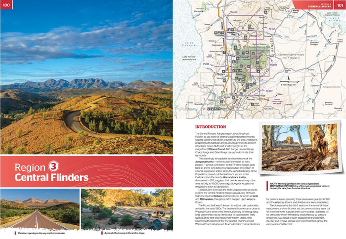 Flinders Ranges And Outback Map Flinders Ranges Atlas & Guide