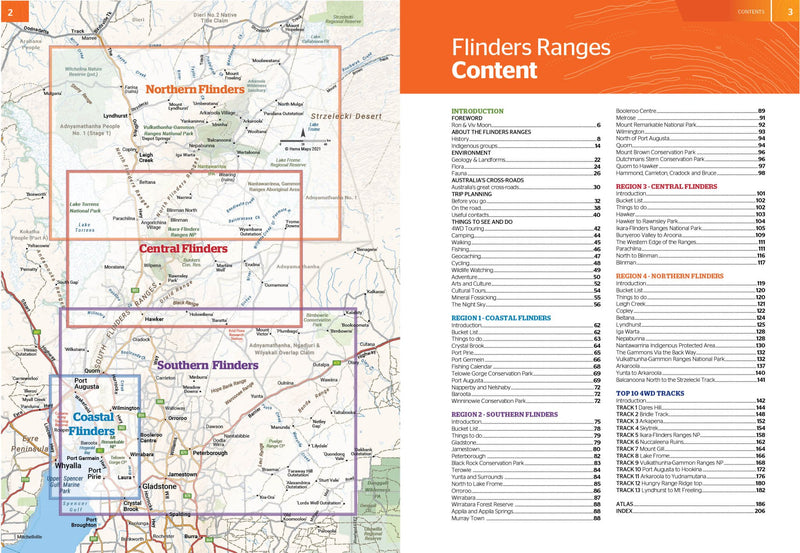 Flinders Ranges Atlas & Guide - 02. Hema Atlas & Guides - Hema Maps Online Shop