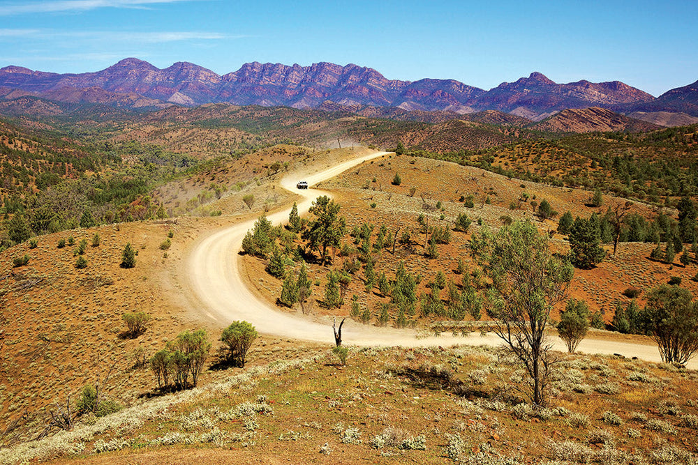 Flinders Ranges Abc Ranges Flinders Ranges Map