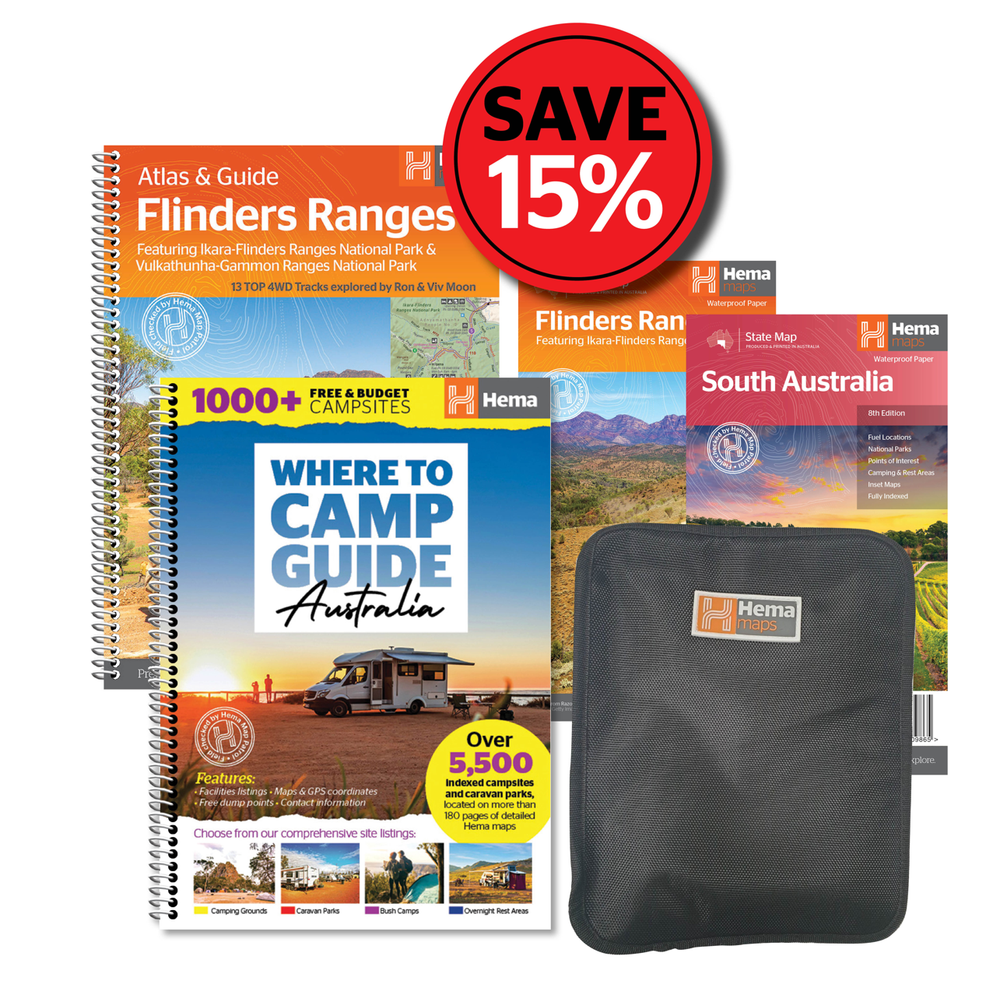Flinders Ranges Mega Pack - 04. Bundles & Packs - Hema Maps Online Shop