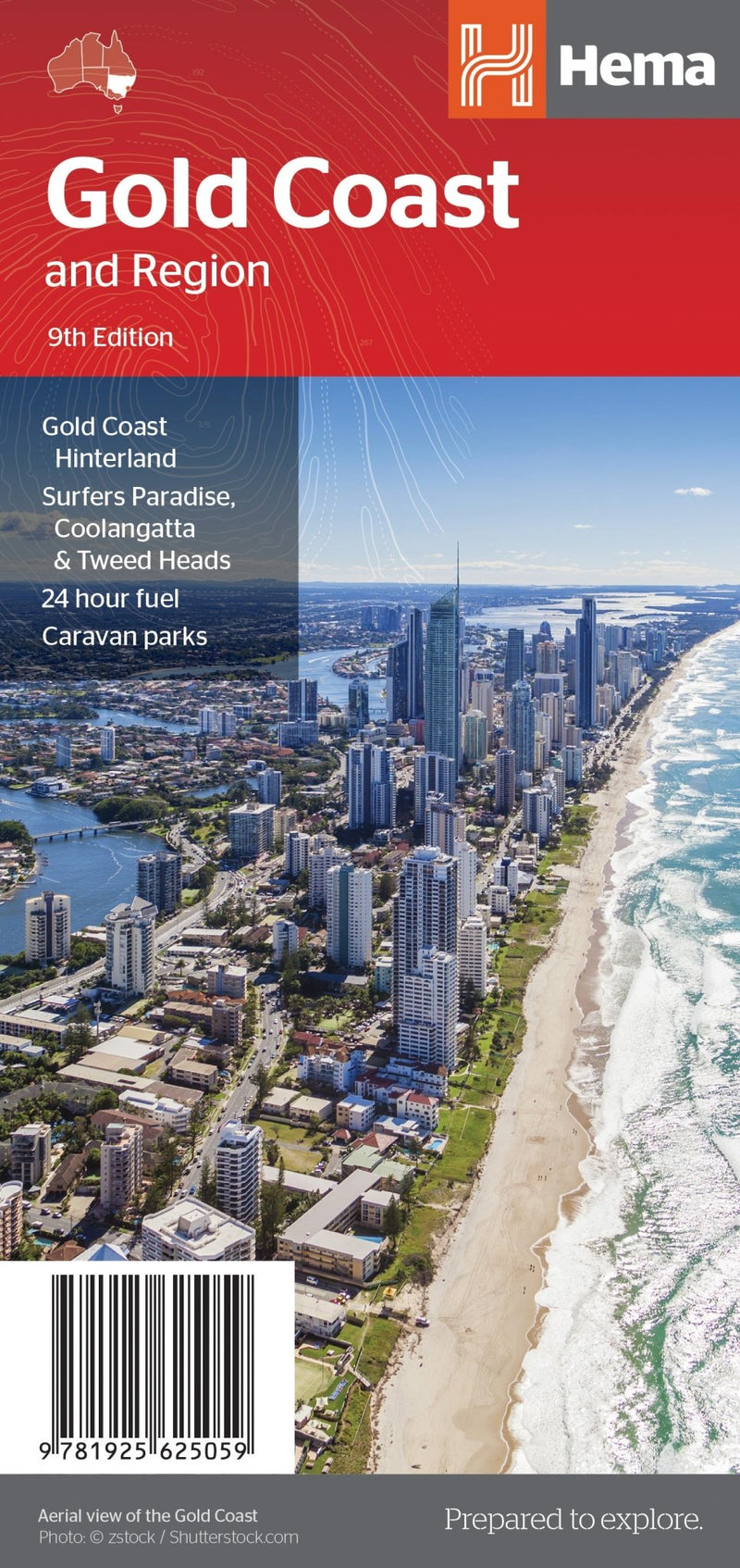 Gold Coast & Region Map - 07. City Maps - Hema Maps Online Shop