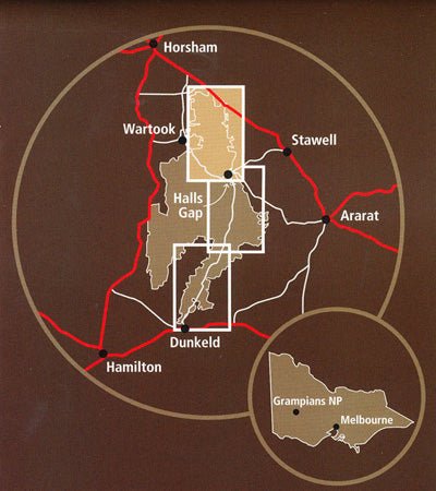 Grampians Peak Trail Central Map - 13. Other Maps - Hema Maps Online Shop