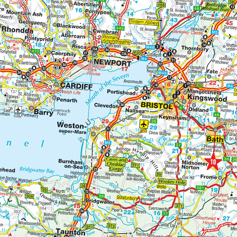 Great Britain & Ireland Deluxe - 12. International Maps - Hema Maps Online Shop