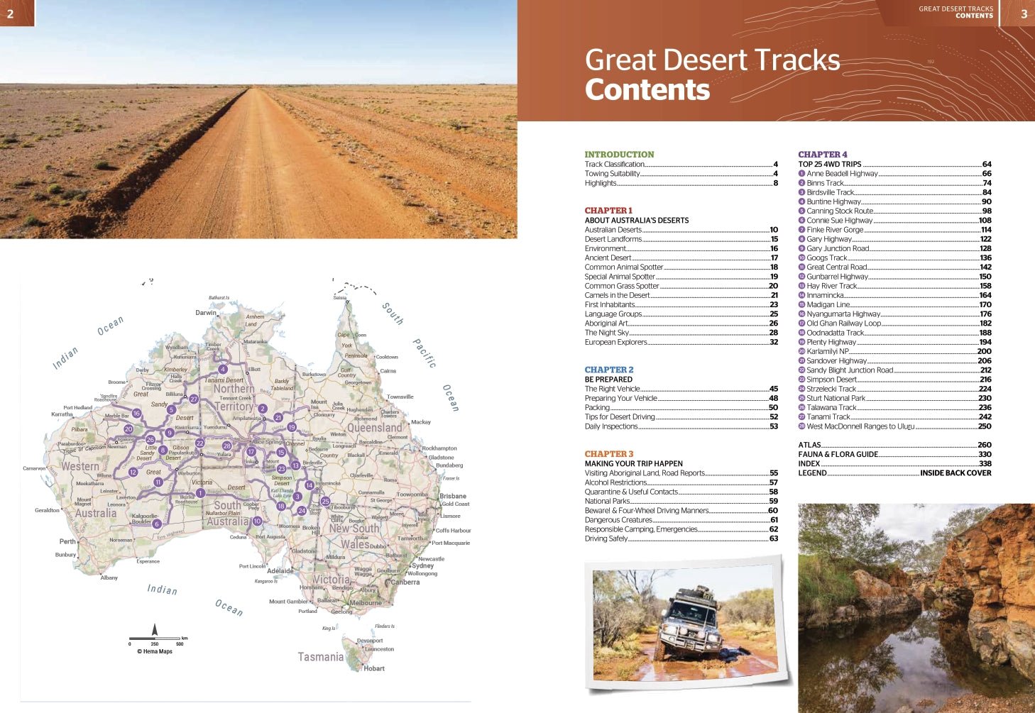 Great Desert Tracks Atlas & Guide - 02. Hema Atlas & Guides - Hema Maps Online Shop