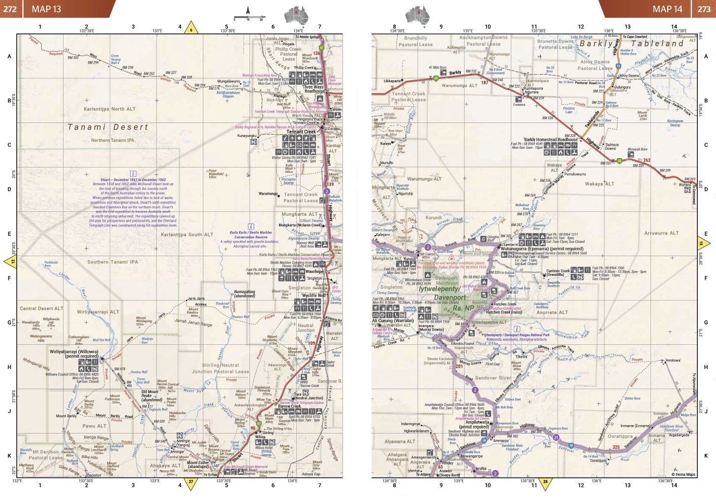 Great Desert Tracks Atlas & Guide - 02. Hema Atlas & Guides - Hema Maps Online Shop