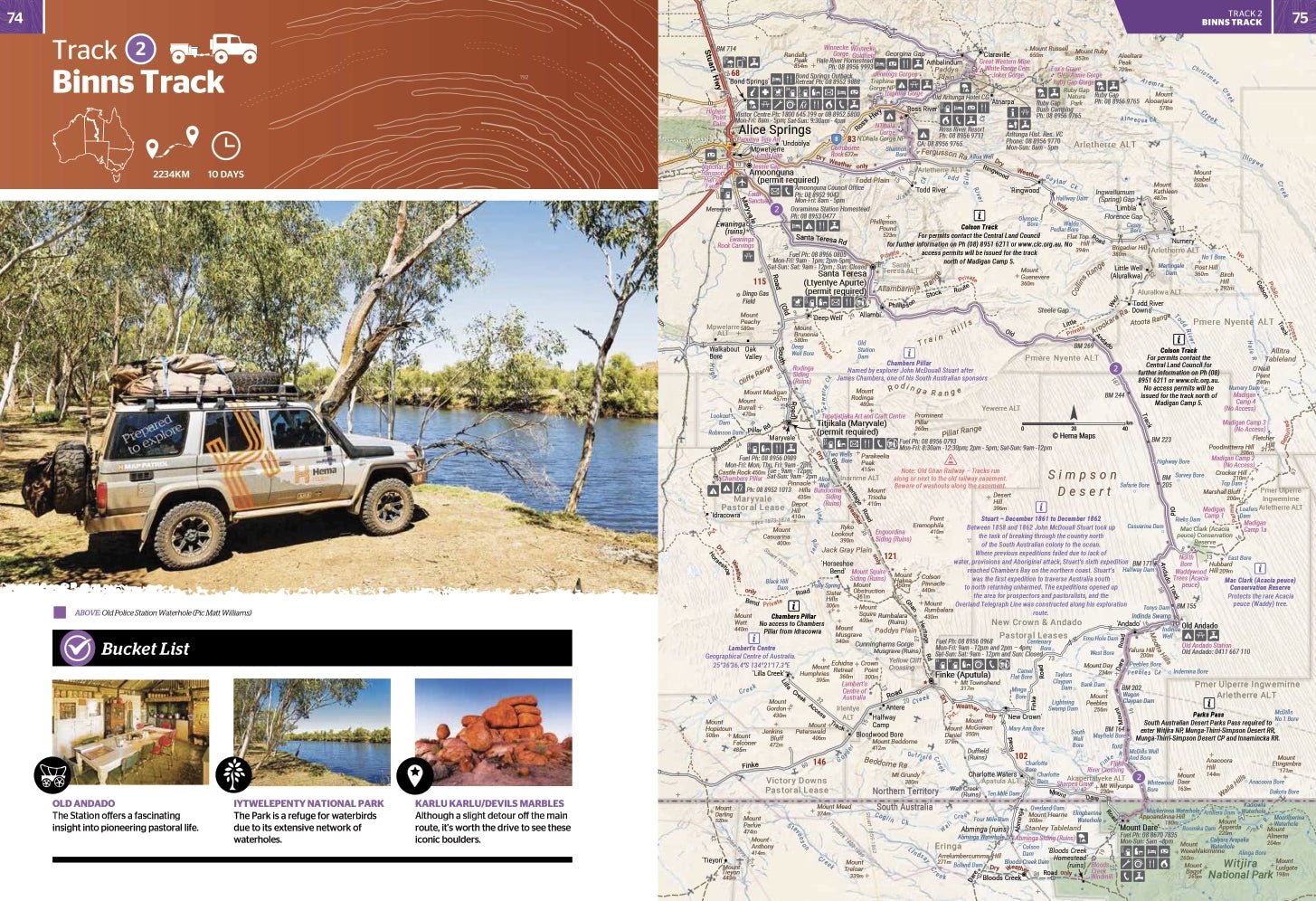 Great Desert Tracks Atlas & Guide - 02. Hema Atlas & Guides - Hema Maps Online Shop