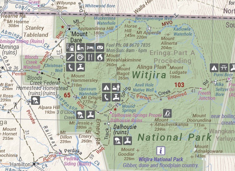 Great Desert Tracks Eastern Sheet - 05. Regional Maps - Hema Maps Online Shop