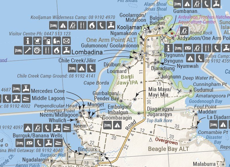 Great Desert Tracks Western Sheet - 05. Regional Maps - Hema Maps Online Shop