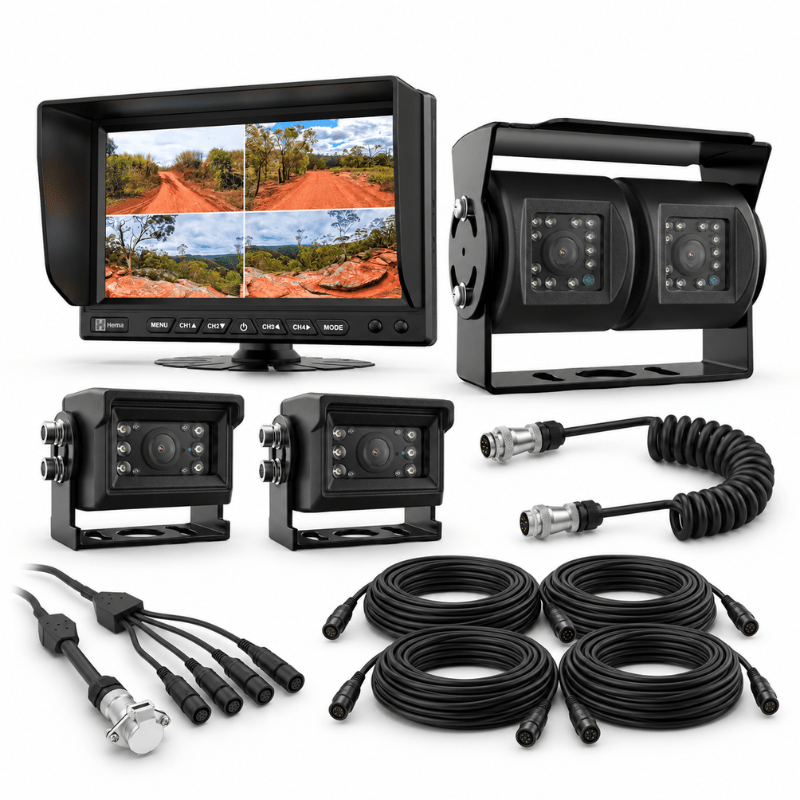 Hema Maps Caravan Camera Pack - Quad Camera - 04. Bundles & Packs - Hema Maps