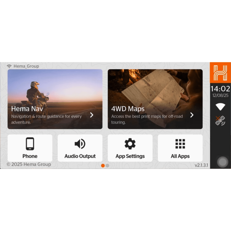Hema Maps Motorbike GPS Smart Navigator - Hema HX-2 GPS Navigator - Hema Maps