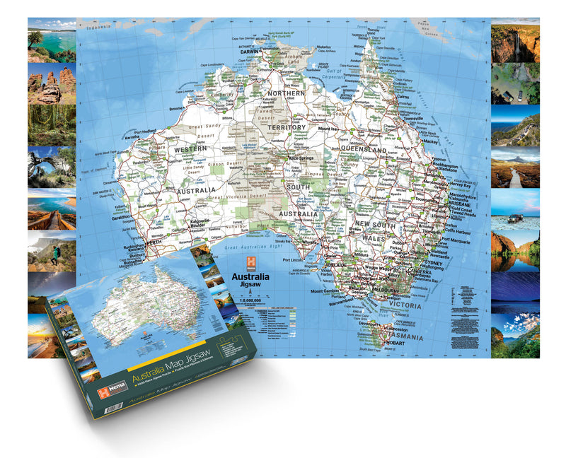 Hema's Australia Map Jigsaw