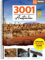 Hema's 3001 things to see & do around Australia - 02. Hema Atlas & Guides - Hema Maps Online Shop