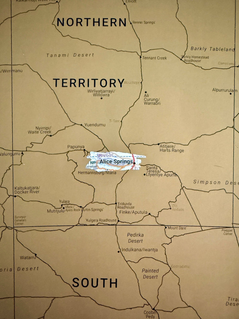 Hema's Australia Scratch Map