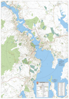 Hobart & Region Map - 07. City Maps - Hema Maps Online Shop