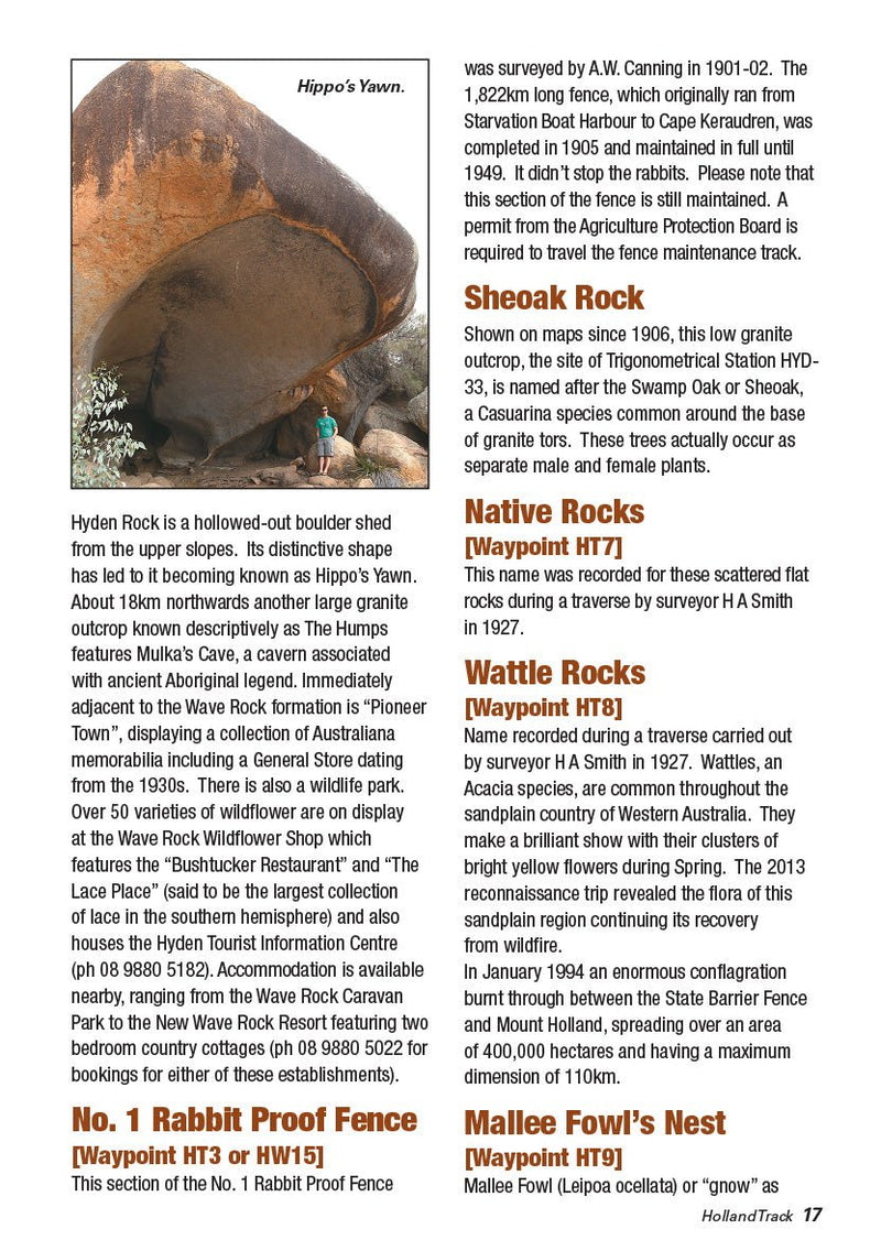 Holland Track and Cave Hill Guidebook - 03. Other Guidebooks - Hema Maps Online Shop
