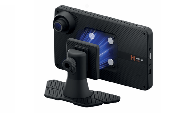 HR - 1 NAV Smart Navigator with Dual Channel Dash Cams - HR - 1NAV - Hema Maps