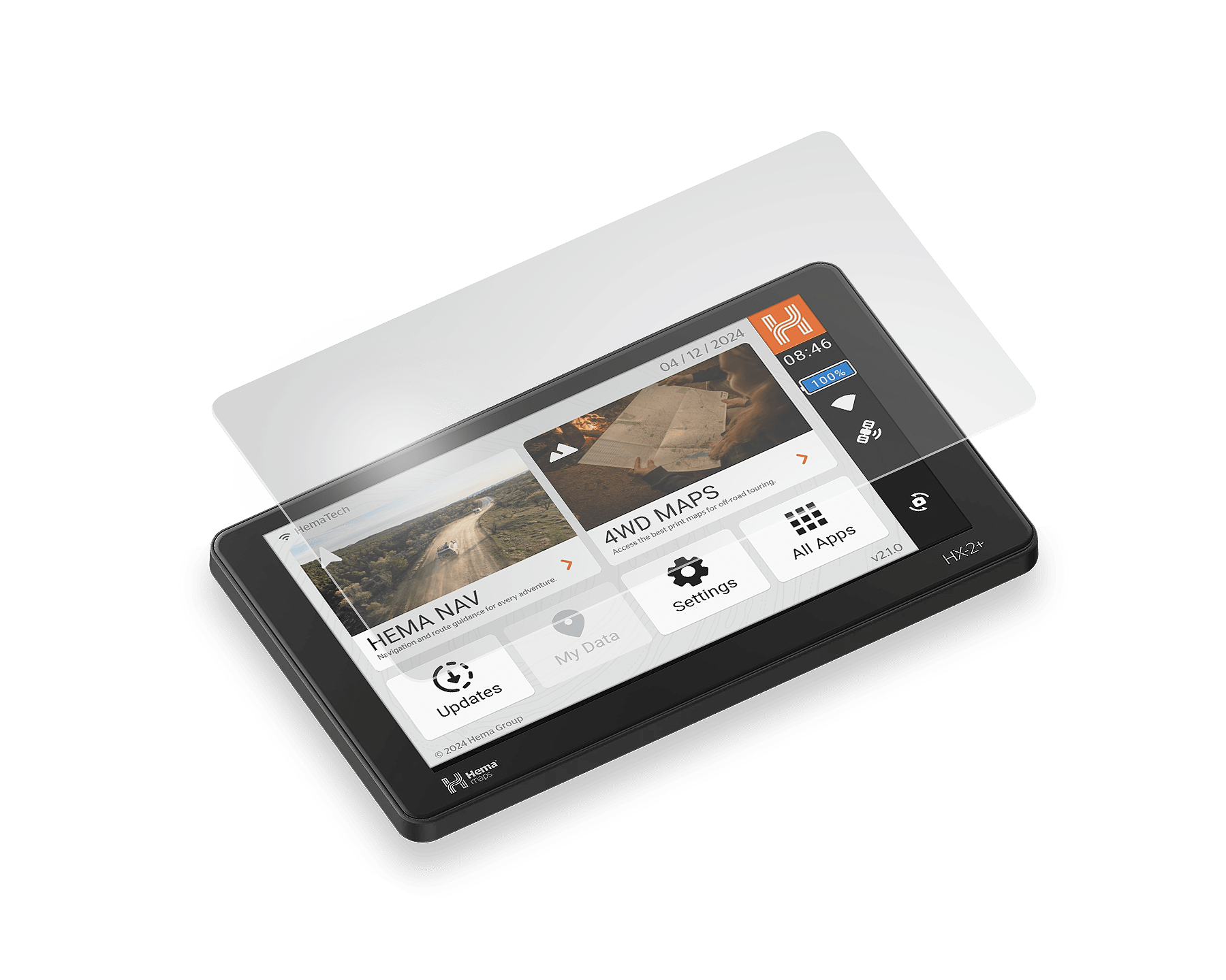HX - 2+ Protective Film Accessory - Hema HX - 2 GPS Navigator - Hema Maps Online Shop