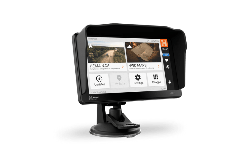 HX - 2+ Sun Visor Accessory - Hema HX - 2 GPS Navigator - Hema Maps Online Shop