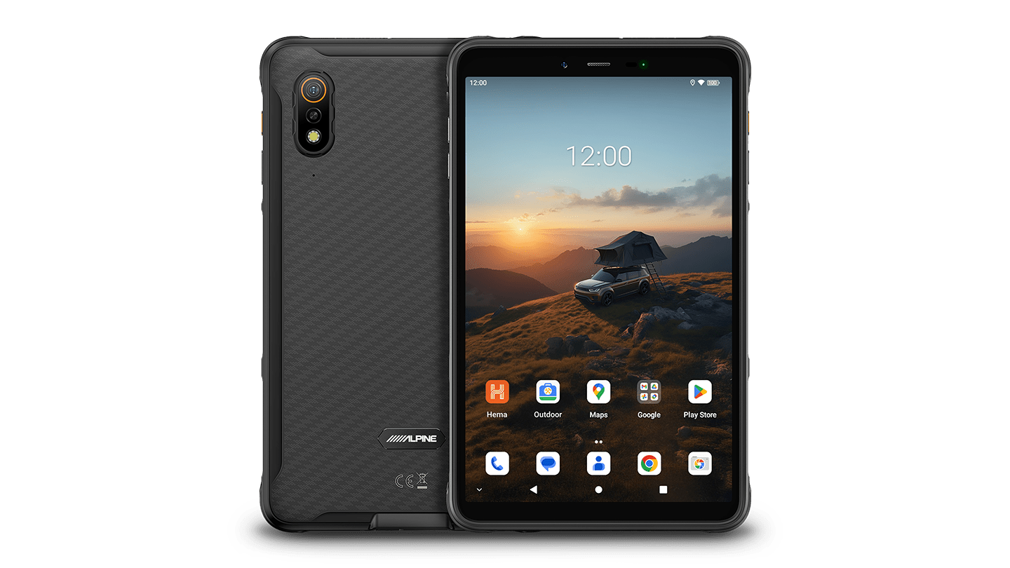 HX - Z8 Alpine 8 - Inch XL Rugged Portable Smart Navigator Including Hema Nav - GPS & Accessories - Hema Maps Online Shop