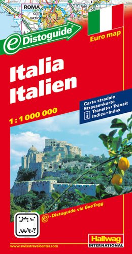 Italy Hallwag Map - 12. International Maps - Hema Maps Online Shop