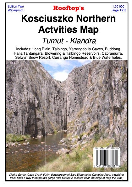 Kosciuszko Northern Activities Map - 13. Other Maps - Hema Maps Online Shop