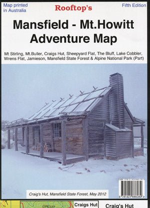 Mansfield - Mt Howitt Adventure Map - 13. Other Maps - Hema Maps Online Shop