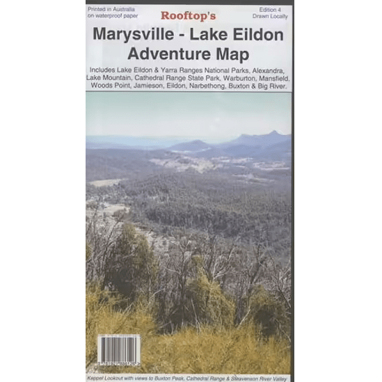Marysville - Lake Eildon Adventure Map - 13. Other Maps - Hema Maps Online Shop