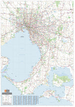 Melbourne & Region Map - 07. City Maps - Hema Maps Online Shop