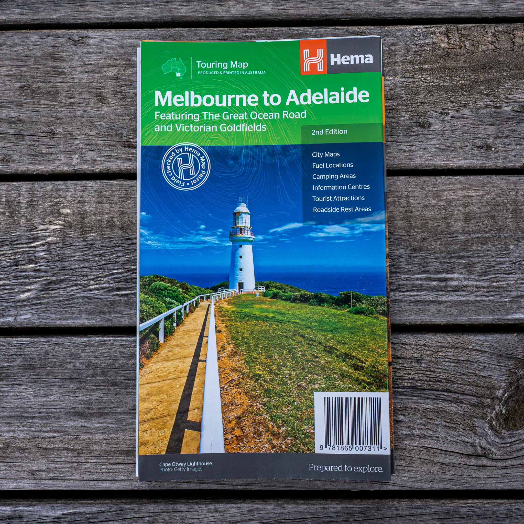 Melbourne to Adelaide Map - 05. Regional Maps - Hema Maps