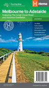 Melbourne to Adelaide Map - 05. Regional Maps - Hema Maps Online Shop