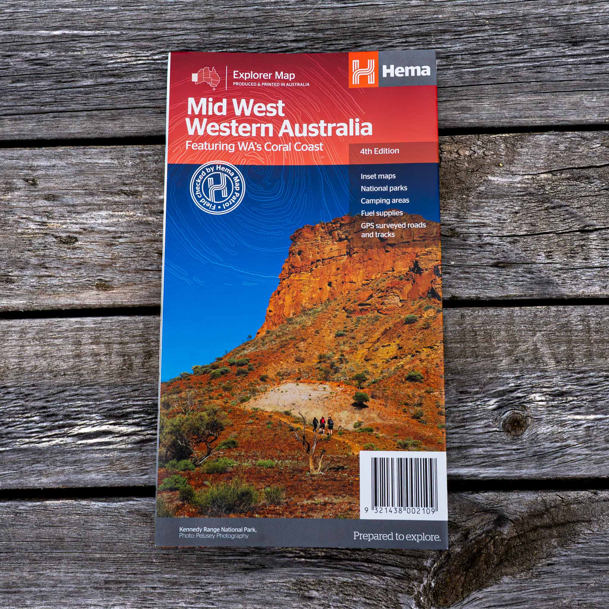 Mid West Western Australia Map - 05. Regional Maps - Hema Maps