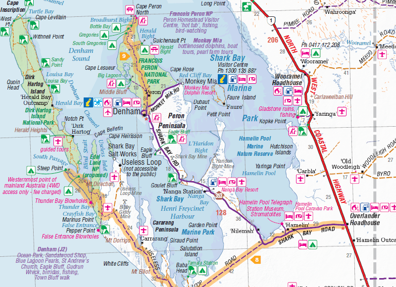 Mid West Western Australia Map - 05. Regional Maps - Hema Maps Online Shop