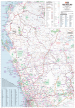 Mid West Western Australia Map - 05. Regional Maps - Hema Maps Online Shop