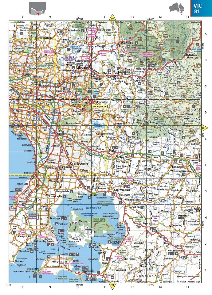 Motorcycle Adventures Top 200 Rides + Australia Road & 4WD Handy Atlas Bundle - 02. Hema Atlas & Guides - Hema Maps Online Shop
