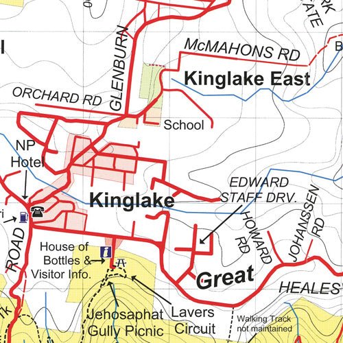 Mt Disappointment - Kinglake Ranges Map - 13. Other Maps - Hema Maps Online Shop
