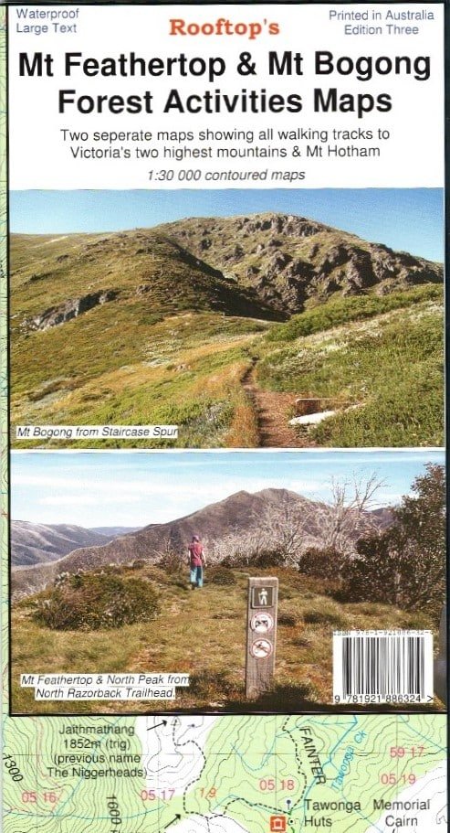 Mt Feathertop & Mt Bogong Forest Activities Maps - 13. Other Maps - Hema Maps Online Shop