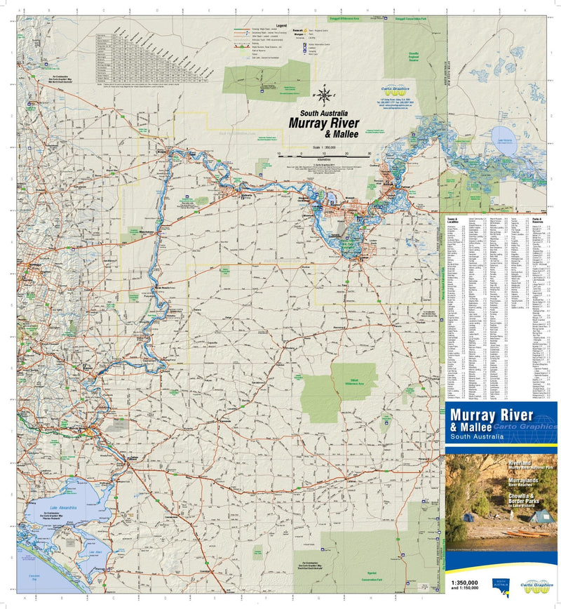 Murray River & Mallee Map - 13. Other Maps - Hema Maps Online Shop