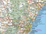 New South Wales State Wall Map - 09. Australian Wall Maps - Hema Maps Online Shop