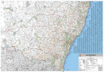 New South Wales State Wall Map - 09. Australian Wall Maps - Hema Maps Online Shop