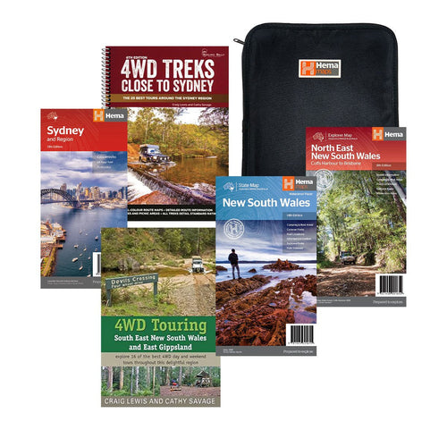 New South Wales Ultimate Adventure Pack - 04. Bundles & Packs - Hema Maps Online Shop