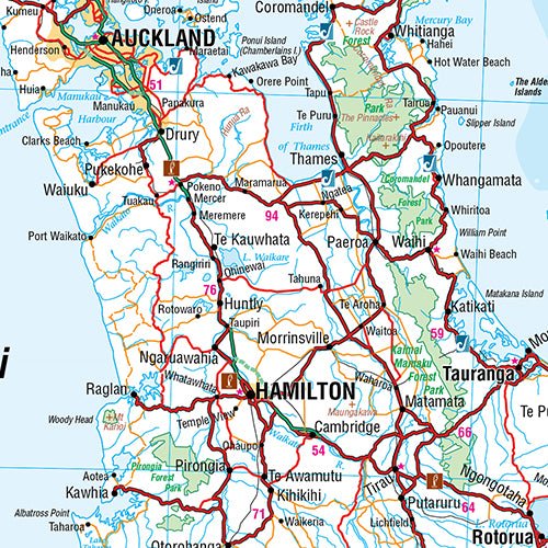 New Zealand Aotearoa Map - 10. NZ Maps & Books - Hema Maps Online Shop