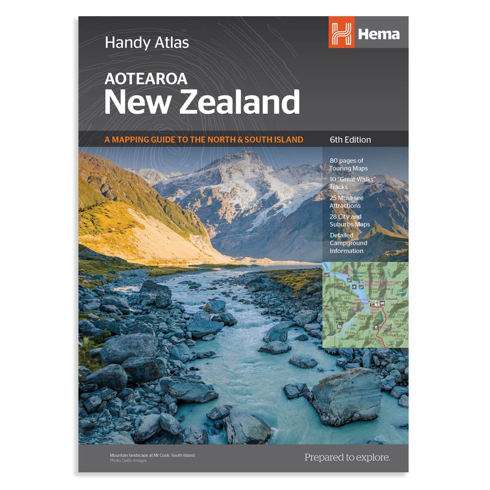 New Zealand Handy Atlas – Hema Maps Online Shop
