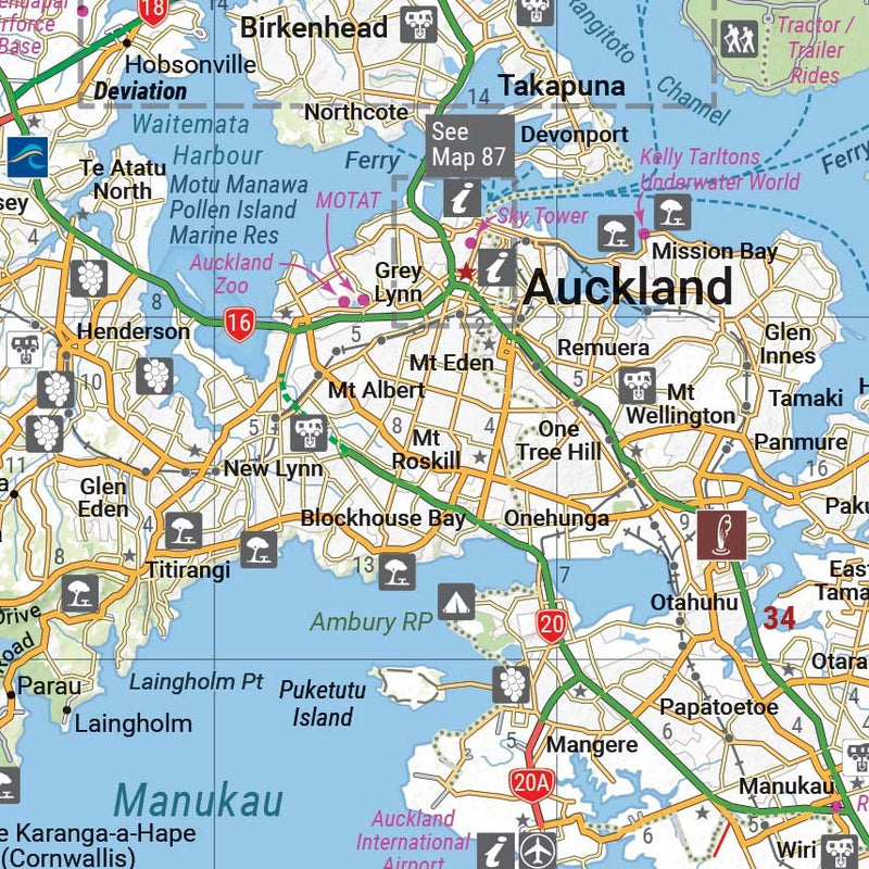 New Zealand Handy Atlas - 10. NZ Maps & Books - Hema Maps Online Shop